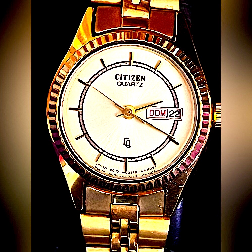 Citizen Womens Vintage President Day Date Quartz Watch
